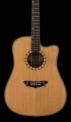 D46sce Washburn - Natural #11627 With Original Hard Case