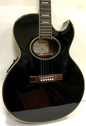 Ea-22 Washburn Ma3 Nuno Bettencourt Platinum Edition 1994 Black