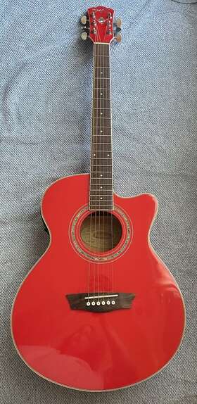 Ea12-r Washburn Acoustic Electric Guitar