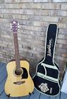 Washburn House Of Blues Acoustic Guitar With Gig Bag Hoba