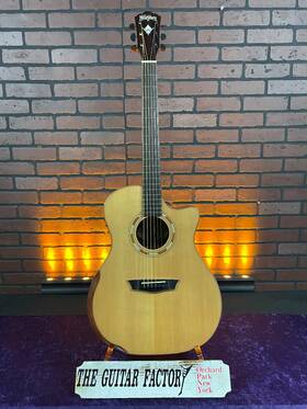 Wcg25sce-2136-u Washburn Wcg25sce-o Grand Auditorium Cutaway Solid Sitka Spruce Top Acousti