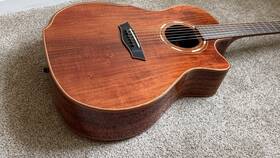 Wcg55ce12 Washburn O Comfort Deluxe 55 Koa Grand Auditorium