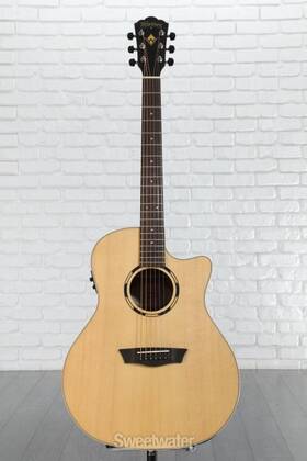 Wlo20sce-o-u Washburn Woodline O20sce - Natural