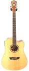 Wd12sce Washburn Solid Top Exclusive Acoustic Electric Guitar Blem 801128810010