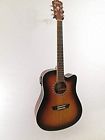 Wd7sceatb-u Washburn Matte Finish Tobaccoburst Acoustic Electric Blem 801128810331