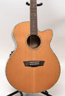 Wg26sce-2104-u Washburn Grand Auditorium Guitar Solid Cedar Top