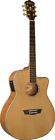 Wg35sce Washburn Grand Auditorium Electric Acoustic Guitar Cutaway 801128720371