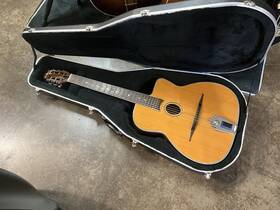 Wm-300 Woodland Vintage Gypsy Jazz Acoustic-electric Guitar Japan 1980s-1990s