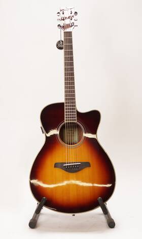 Yamaha 196271251446 Fgc-ta-bs Transacoustic Dreadnought 6-string Guitar Brown Sunburst