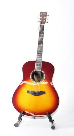Yamaha 196271428855 Ll-ta Transacoustic Dreadnought 6-string Guitar Brown Sunburst