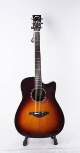 Yamaha 196271823407 Transacoustic Dreadnought 6-string Guitar Right Handed Brown Sunburst