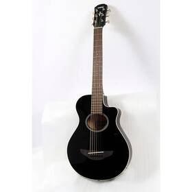Apxt2 Yamaha 197881164065 3/4 Thinline Acoustic-electric Cutaway Guitar Black