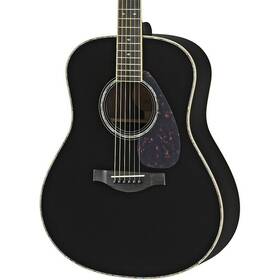 Ll16dr Yamaha 197881247201 Lsolid Rosewood/spruce Dreadnought A/e Guitar Black