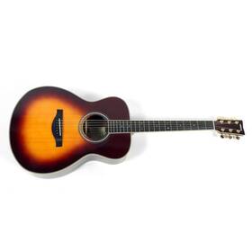 Yamaha 197881427351 Ls Transacoustic Jumbo Concert A/e Guitar Brown Sunburst