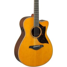 Ac3r Yamaha A-series Concert Cutaway Acoustic-electric Guitar Vintage Natural