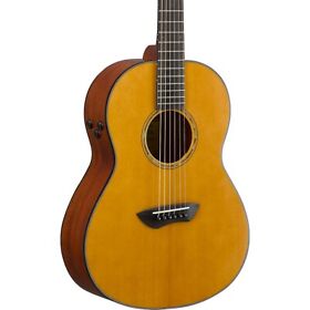Yamaha Csf-ta Trans Acoustic Parlor Acoustic-electric Guitar Vintage Natural