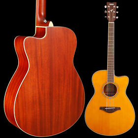 Vt-607 Yamaha Fsc-ta Trans Acoustic Concert Cutaway Acous-elec Vintage Tint 607 4lbs 10o