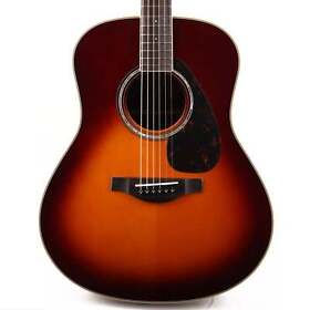 Yamaha Ll6 Are Jumbo Acoustic-electric Brown Sunburst