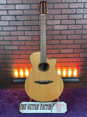 Yamaha Ntx1-0602-u Ntx1 Acoustic-electric Classical Guitar - Natural Mint Store Demo