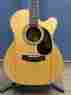 Zad-500mce Zager Ez-play Acoustic Electric Guitar 2010 Natural Cutaway Case