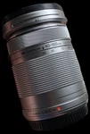 Om System M.zuiko Digital Ed 40-150MM F/4-5.6 Lens For Mft, Silver. Fixed Price $150.00.