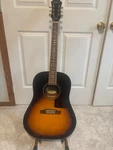 Epiphone AJ-200 Sr/vs Giitar. Fixed Price $325.00.