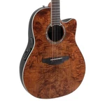 Ovation Celebrity Traditional Plus CS24P-NBM A/e Nutmeg Burled Maple Open Box. Fixed Price $449.99.