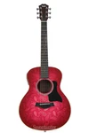 Taylor Gs Mini-e Special Edition Acoustic-electric Guitar Fuchsia Pink Paisley. Fixed Price $899.00.