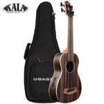 Kala U-bass Striped Ebony Fretless Acoustic Electric Satin Finish With Gig Bag. Fixed Price $449.00.