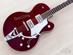 2022 Gretsch G6119T-ET Players Edition Tennessee Rose Electrotone W/ Case, Coa. Fixed Price $1799.99.