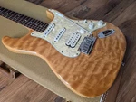 1996 Fender Stratocaster Set-neck Custom Shop Hss Electric Guitar Natural Quilt. Fixed Price $3799.95.
