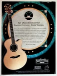 2002 Yamaha CPX15AD Art Deco Acoustic Guitar Limited Edition Print. Fixed Price $13.50.