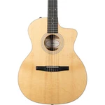 Taylor 214CE-N Nylon String Grand Auditorium Acoustic Electric Guitar Natural. Fixed Price $750.00.