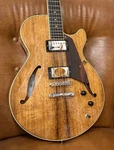Sadowsky Archtop Semi Hollow Model Koa Electric Guitar. Fixed Price $5100.00.