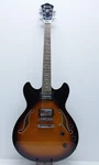 1997 Ibanez AS73-BS-12-01 Semi Hollow Electric Guitar Sunburst. Fixed Price $901.99.