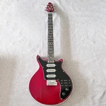 6-STRING Red Brian May Style Electric Guitar 3 Pickups Tremolo System. Fixed Price $229.00.