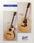 Gibson 1990 J2000 J-200 Acoustic Guitar Dealers Catalog Page Brochure Case Candy. Fixed Price $21.70.
