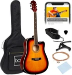 Best Choice Products 41IN Beginner Acoustic Guitar Full Size All Wood Cutaway. Fixed Price $134.80.