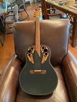 Super Adamas 1687-5 Black Made By Ovation. Fixed Price $2500.00.