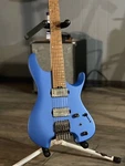 Ibanez Q52, Laser Blue Matte, 6 String Headless Guitar 3801 W/ Free Shipping. Fixed Price $999.99.