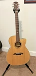 Alvarez Yairi FY70CE Standard, 6-STRING W/cutaway, Solid Spruce Top, Electronics. Fixed Price $1450.00.