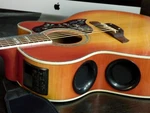 Takamine Custom Wide-neck Acoustic/electric Guitar. Fixed Price $1500.00.