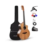 Kadence Electric Acoustic A05EQN (zebra Wood) - Semi Guitar,i.... Fixed Price $131.31.