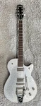 Gretsch G6129T Players Edition Jet Ft With Bigsby, Silver Sparkle, Made In Japan. Fixed Price $2249.00.