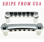Chrome Guitar Tune-o-matic Bridge Tailpiece For Epiphone Lp/les Paul. Fixed Price $15.99.