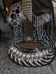 Ovation Ashba Demented Series DJA34-CHB Acoustic Electric Guitar, Chrome Bone. Fixed Price $599.99.