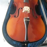 Knilling Bucharest Romania 4/4 Size Cello Model 152F W/ Bow & Skb Hard Case. Fixed Price $1450.00.