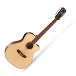Cort Ga-medx 12 String Grand Regal Acoustic / Electric Guitar Open Pore Cutaway. Fixed Price $397.81.