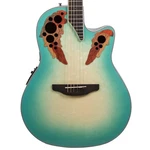 Ovation Celebrity CE44X Elite Plus A/e Guitar, Quilted Maple Top, Mint Green. Fixed Price $627.00.