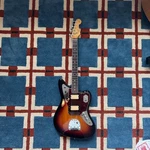 Fender Kurt Cobain Jaguar 3-COLOR Sunburst Rosewood Fingerboard W/ Case + Book. Fixed Price $1700.00.